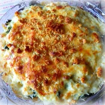 Escalloped Rice with Cheese