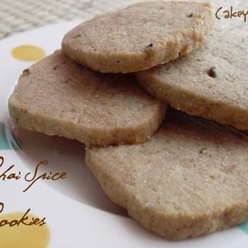 Easy Chai Spice Refrigerator Cookies