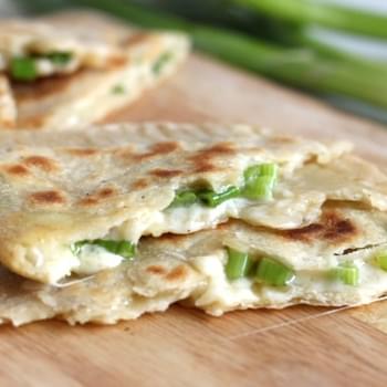 Cheese And Onion Stuffed Flatbreads