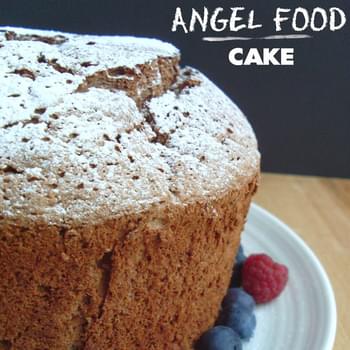 Chocolate Angel Food Cake and Cake Club Time