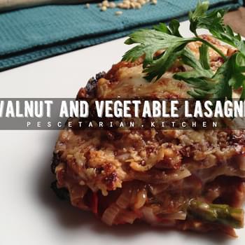Walnut and Vegetable Lasagne