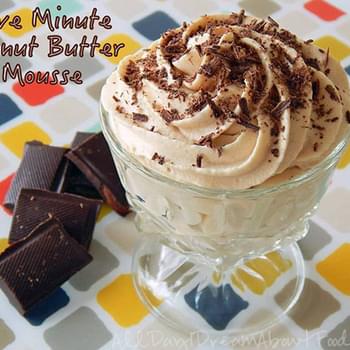 5 Minute Peanut Butter Mousse – Low Carb and Gluten-Free