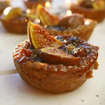 Fig And Honey Mince Pies With Chocolate Shortcrust Pastry