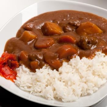 Japanese beef curry (Curry Rice)