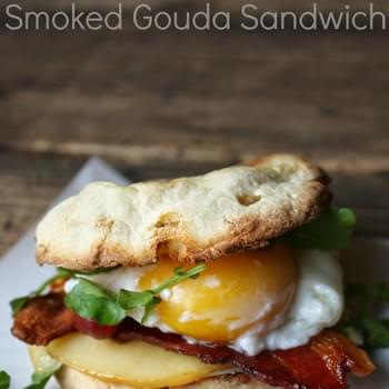 Bacon, Egg, and Smoked Gouda Sandwich