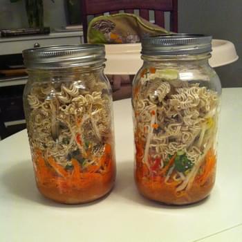 Quick Weekday Lunch - Noodle Jars