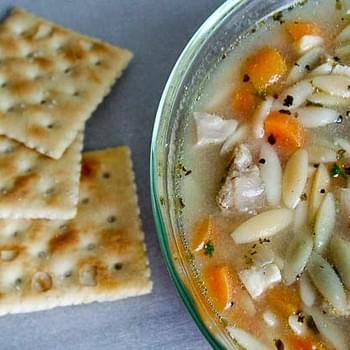 Easy Chicken Orzo Soup