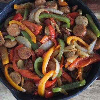 Sausage, Peppers, & Onions