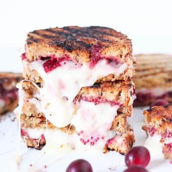 Cranberry Chia Grilled Cheese Sandwich