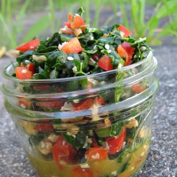 Kale Basil Salad