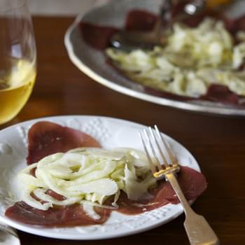 Fennel Salad with Bresaola