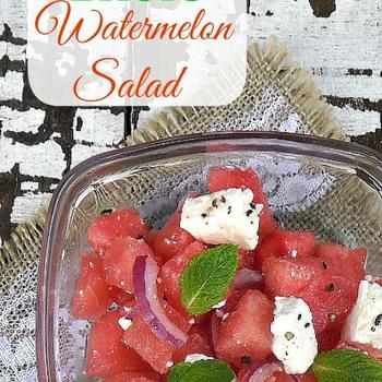 Basic Watermelon Salad