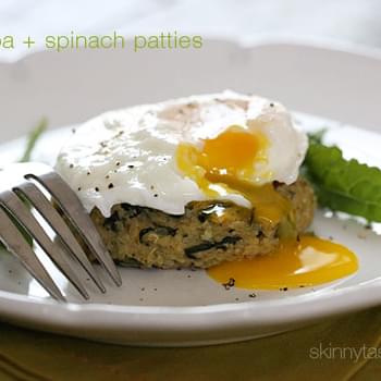 Quinoa and Spinach Patties