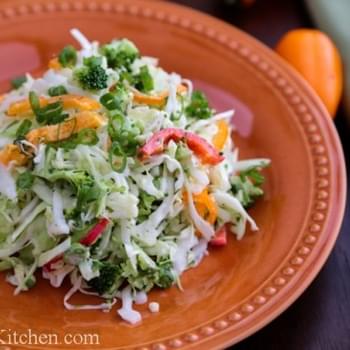 Cabbage and Bell Pepper Salad