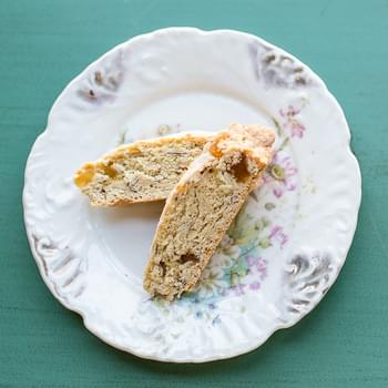 Ginger and Almond Biscotti