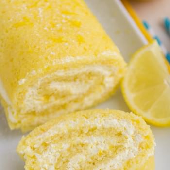 Lemon Cake Roll
