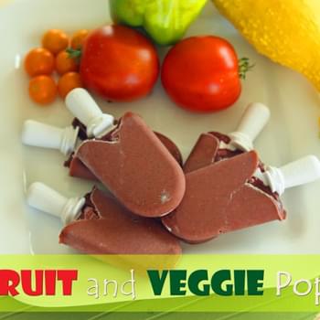 Fruit and Veggie Pops
