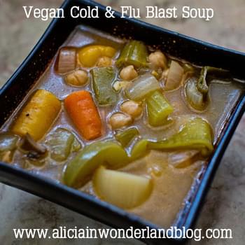 Vegan Cold & Flu Blast Soup