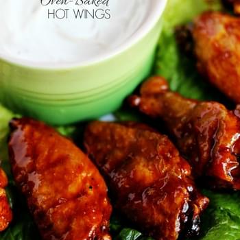 Oven-Baked Hot Wings