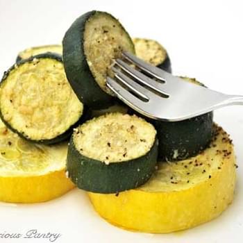 Clean Eating Roasted Summer Squash