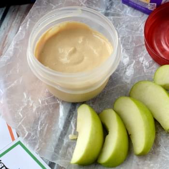 Healthy Peanut Butter Dip {One Recipe, Five Lunches}