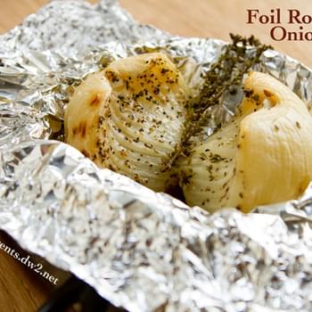 Foil Roasted Caramelized Onions