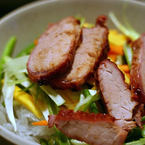 Cellophane Noodle Salad With Roast Pork