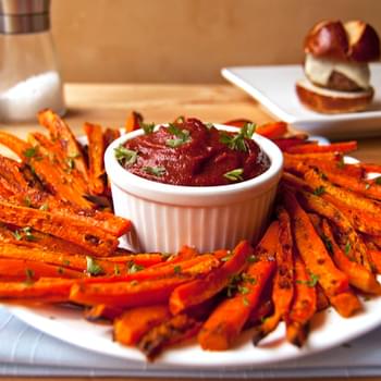 Healthy Baked Carrot Fries