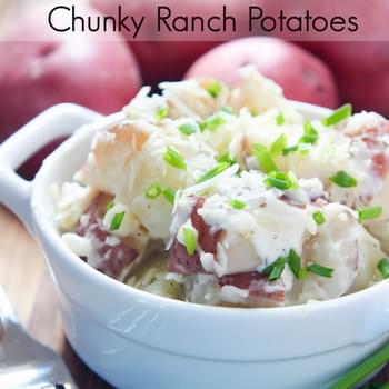 Slow Cooker Chunky Ranch Potatoes