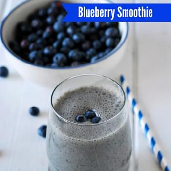 Blueberry Smoothie (Vegan)