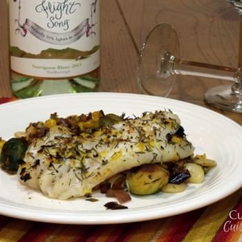 Broiled Grouper with Lemon and Thyme
