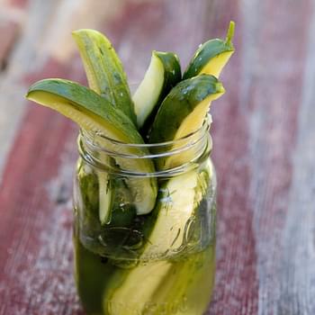 Easy Homemade Pickles!