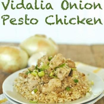 Vidalia Onion Pesto Chicken