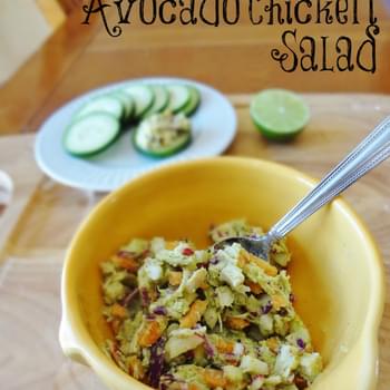 Easy Avocado Chicken Salad