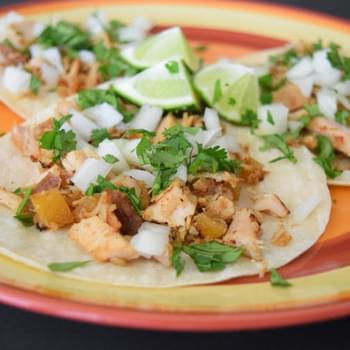 Tacos Al Pastor (marinated pork tacos)