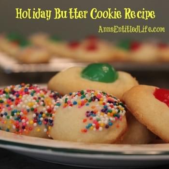 Holiday Butter Cookie