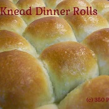 No Knead Dinner Rolls