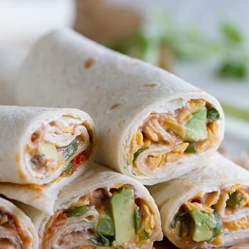 Vegetarian Wraps with Beans and Cheese