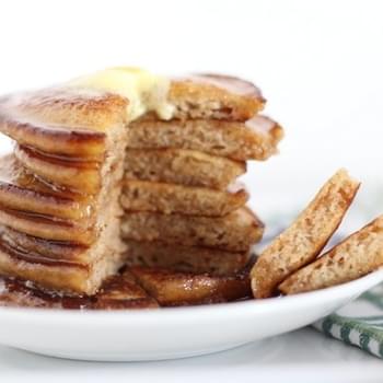 Light and Fluffy Whole Wheat Pancakes