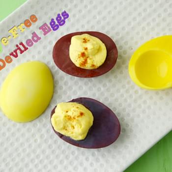 Dye Free Deviled Eggs