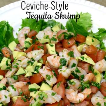 Ceviche-Style Tequila Shrimp