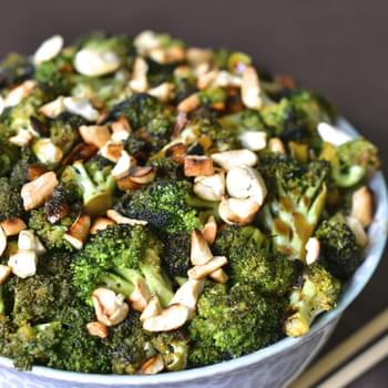 Pan-Roasted Cashew Broccoli