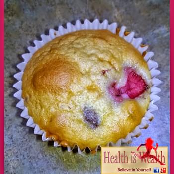 Coconut Strawberry Blueberry Muffins