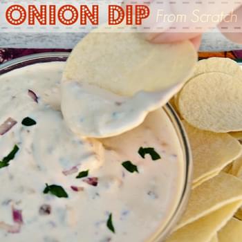Onion Dip (From Scratch)