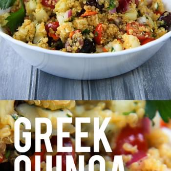 Cold Greek Quinoa Salad