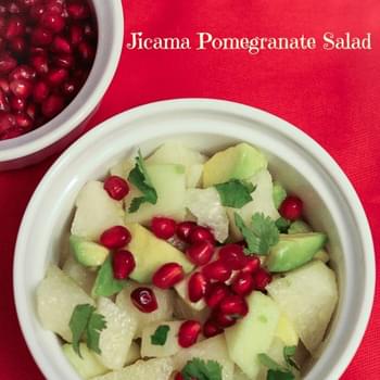 Jicama Pomegranate Salad