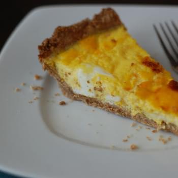 Quiche with a Super Easy Whole-Wheat Crust