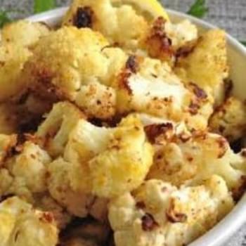DASH Cheesy Roasted Cauliflower