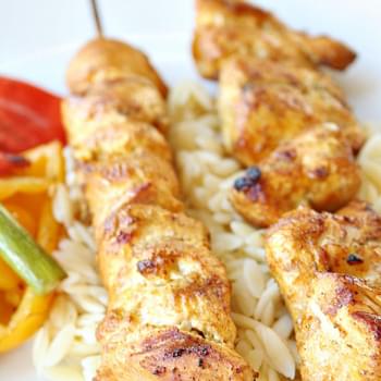 Lime Marinated Chicken Skewers