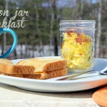 Bacon & Eggs in a Jar – Mason Jar Breakfast
